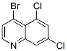 203261-25-0,4-BROMO-5,7-DICHLOROQUINOLINE