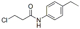 20330-92-1,3-chloro-N-(4-ethylphenyl)propanamide