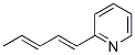 203435-04-5,Pyridine, 2-(1,3-pentadienyl)-, (E,E)- (9CI)