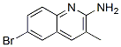 203506-01-8,2-AMINO-6-BROMO-3-METHYLQUINOLINE