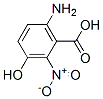 203791-06-4,Benzoic acid, 6-amino-3-hydroxy-2-nitro- (9CI)