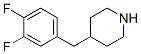 203860-03-1,4-(3,4-DIFLUOROBENZYL)PIPERIDINE