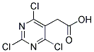 20401-33-6,2,4,6-TRICHLORO-5-(2-ACETIC ACID) PYRIMIDINE