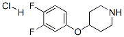 204013-09-2,4-(3,4-DIFLUORO-PHENOXY)-PIPERIDINE HYDROCHLORIDE