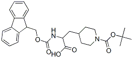 204058-25-3,N-ALPHA-FMOC-BETA-(1-BOC-PIPERIDIN-4-YL)-D,L-ALANINE