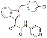 204205-90-3,2-(1-(4-Chlorophenylmethyl)-1H-indol-3-yl)-2-oxo-N-(pyridin-4-yl)acetamide