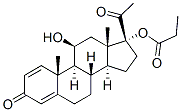 20424-00-4,11beta,17-dihydroxypregna-1,4-diene-3,20-dione 17-propionate