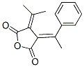 20474-29-7,3-ISOPROPYLIDENE-4-[1-PHENYL-ETH-(E)-YLIDENE]-DIHYDRO-FURAN-2,5-DIONE