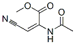204767-36-2,2-Propenoicacid,2-(acetylamino)-3-cyano-,methylester,(2E)-(9CI)