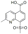 204782-98-9,5-Quinolinecarboxylic  acid,  2-methyl-8-(methylsulfonyl)-