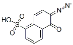 20546-03-6,6-diazo-5,6-dihydro-5-oxonaphthalene-1-sulphonic acid