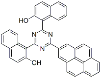20572-37-6,1,1'-[6-(pyren-2-yl)-1,3,5-triazine-2,4-diyl]bis(2-naphthol)
