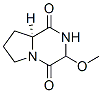 205875-06-5,Pyrrolo[1,2-a]pyrazine-1,4-dione, hexahydro-3-methoxy-, (8aS)- (9CI)