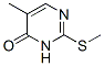 20651-30-3,4(3H)-Pyrimidinone, 5-methyl-2-(methylthio)-