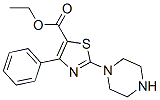 206555-97-7,ETHYL 2-PIPERAZINE-4-PHENYL THIAZOLE-5-CARBOXYLATE