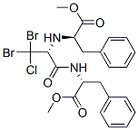 206748-72-3,D-Phenylalanine, 3,3-dibromo-3-chloro-N-[(1R)-2-methoxy-2-oxo-1-(phenylmethyl)ethyl]alanyl-, methyl ester (9CI)