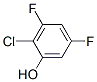 206986-81-4,2-CHLORO-3,5-DIFLUOROPHENOL