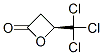 20710-34-3,(S)-3-HYDROXY-4,4,4-TRICHLOROBUTYRIC ACID BETA-LACTONE