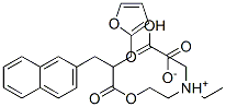 20723-81-3,diethyl[2-[3-(2-furyl)-2-(2-naphthylmethyl)propionyloxy]ethyl]ammonium hydrogen oxalate
