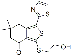 207306-50-1,6,7-DIHYDRO-3-[(2-HYDROXYETHYL)THIO]-6,6-DIMETHYL-1-(2-THIAZOLYL)-BENZO[C]THIOPHEN-4(5H)-ONE