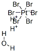 207386-85-4,HYDROGEN HEXABROMOPLATINATE(IV) HYDRATE,  99.9%