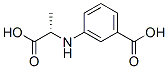 207452-93-5,Benzoic acid, 3-[[(1S)-1-carboxyethyl]amino]- (9CI)