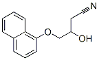 20804-76-6,3-hydroxy-4-(1-naphthyloxy)butyronitrile
