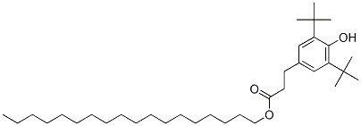 2082-79-3,Octadecyl 3-(3,5-di-tert-butyl-4-hydroxyphenyl)propionate