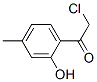 20834-75-7,Ethanone, 2-chloro-1-(2-hydroxy-4-methylphenyl)- (9CI)