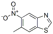 208512-67-8,Benzothiazole, 6-methyl-5-nitro- (9CI)