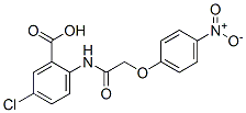 20916-28-3,5-chloro-2-[[2-(4-nitrophenoxy)acetyl]amino]benzoic acid