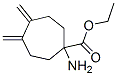 209258-64-0,Cycloheptanecarboxylic acid, 1-amino-4,5-bis(methylene)-, ethyl ester (9CI)