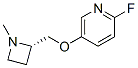 209327-88-8,Pyridine, 2-fluoro-5-[[(2S)-1-methyl-2-azetidinyl]methoxy]- (9CI)