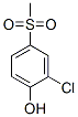 20945-65-7,2-CHLORO-4-(METHYLSULFONYL)PHENOL