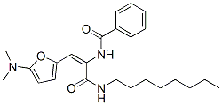 209596-62-3,Benzamide,  N-[2-[5-(dimethylamino)-2-furanyl]-1-[(octylamino)carbonyl]ethenyl]-