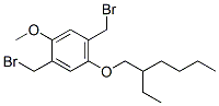 209625-37-6,1,4-Bis(bromomethyl)-2-methoxy-5-(2-ethylhexyloxy)benzene