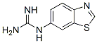 209741-11-7,Guanidine, 6-benzothiazolyl- (9CI)