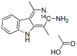 210049-08-4,3-Amino-1,4-dimethyl-5H-pyrido[4,3-b]indole-3-14C, Acetate
