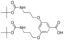 210355-19-4,3,5-BIS[3-(TERT-BUTYLOXYCARBONYLAMINO)PROPYLOXY]BENZOIC ACID,98%