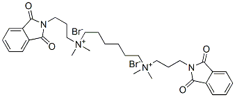 21093-51-6,HEXAMETHYLENE-BIS-[DIMETHYL-(3-PHTHALIMIDOPROPYL)AMMONIUM]DIBROMIDE