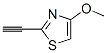 211943-08-7,Thiazole, 2-ethynyl-4-methoxy- (9CI)