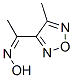 212254-68-7,Ethanone, 1-(4-methyl-1,2,5-oxadiazol-3-yl)-, oxime (9CI)