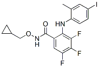 212631-61-3,N-(CYCLOPROPYLMETHOXY)-3,4,5-TRIFLUORO-2-[(4-IODO-2-METHYLPHENYL)AMINO]-BENZAMIDE
