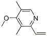 212778-97-7,Pyridine, 2-ethenyl-4-methoxy-3,5-dimethyl- (9CI)