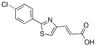 21278-79-5,3-[2-(4-chlorophenyl)-1,3-thiazol-4-yl]prop-2-enoic acid