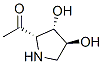 213314-75-1,Ethanone, 1-[(2S,3S,4S)-3,4-dihydroxy-2-pyrrolidinyl]- (9CI)