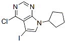 213745-17-6,4-CHLORO-7-CYCLOPENTYL-5-IODO-7H-PYRROLO[2,3-D]PYRIMIDINE