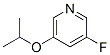 213766-03-1,Pyridine, 3-fluoro-5-(1-methylethoxy)- (9CI)