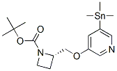 213766-21-3,(2S)-2-[[[5-(TRIMETHYLSTANNYL)-3-PYRIDINYL]OXY]METHYL]-1-AZETIDINECARBOXYLIC ACID, T-BUTYL ESTER