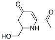 214218-63-0,4(1H)-Pyridinone, 6-acetyl-2,3-dihydro-2-(hydroxymethyl)- (9CI)